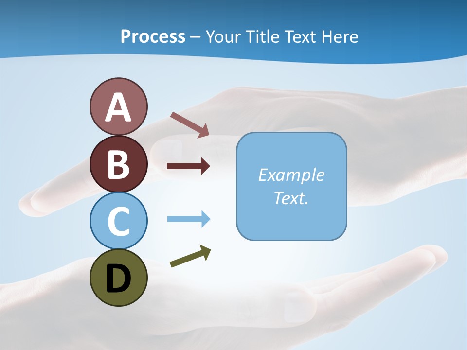 Kraft Blau Sonnenschutz PowerPoint Template