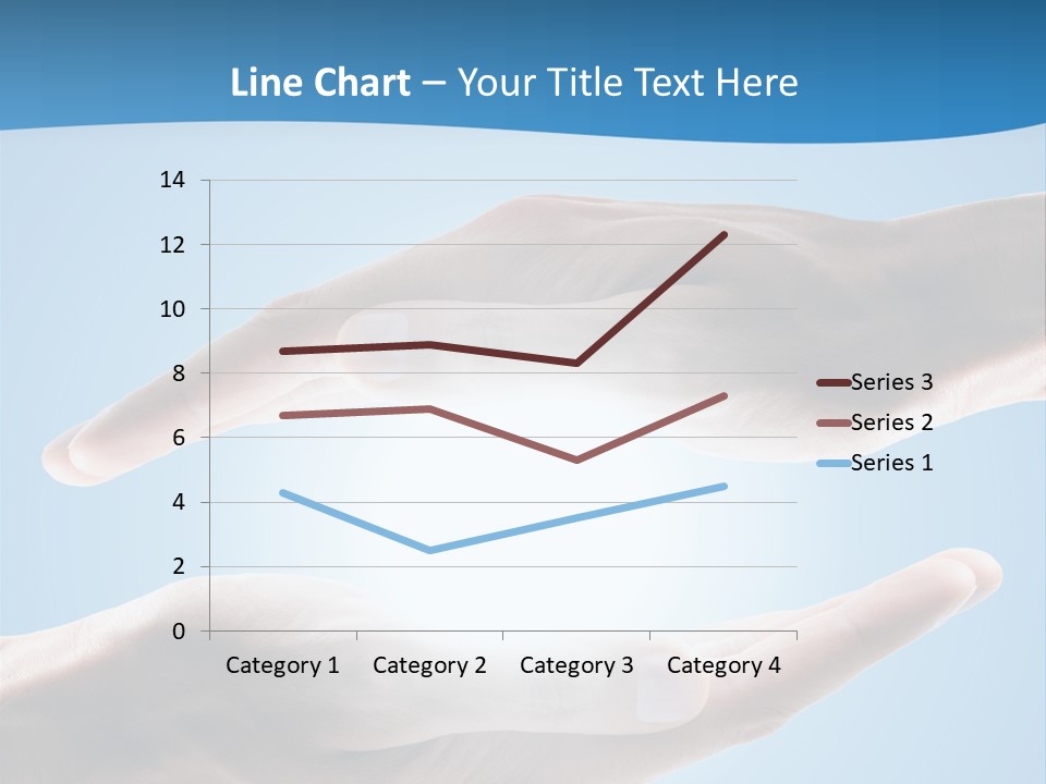 Kraft Blau Sonnenschutz PowerPoint Template