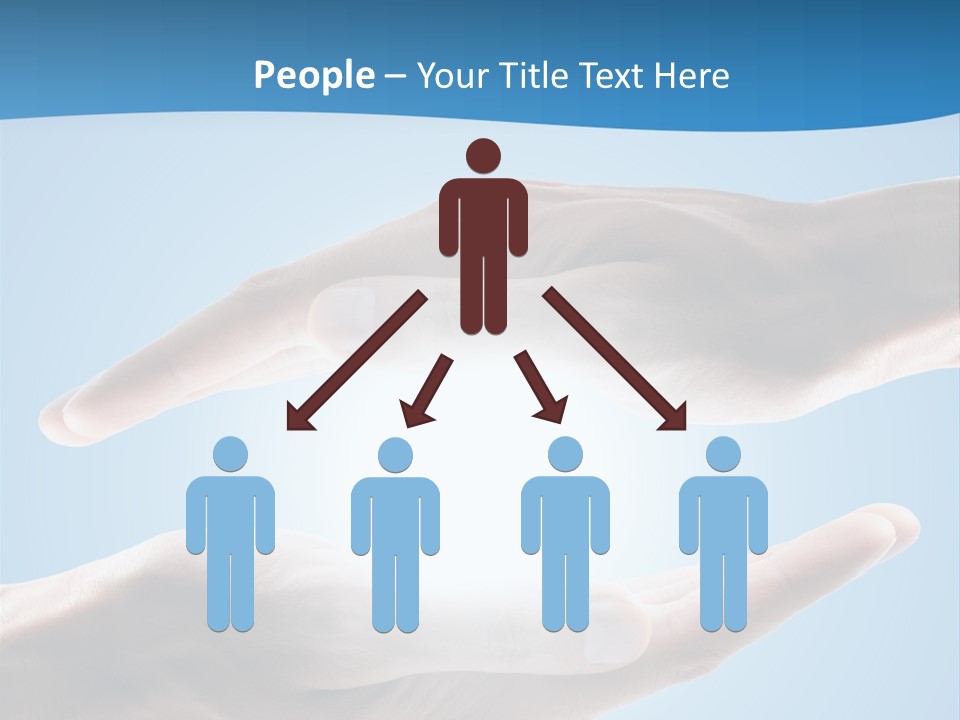 Kraft Blau Sonnenschutz PowerPoint Template