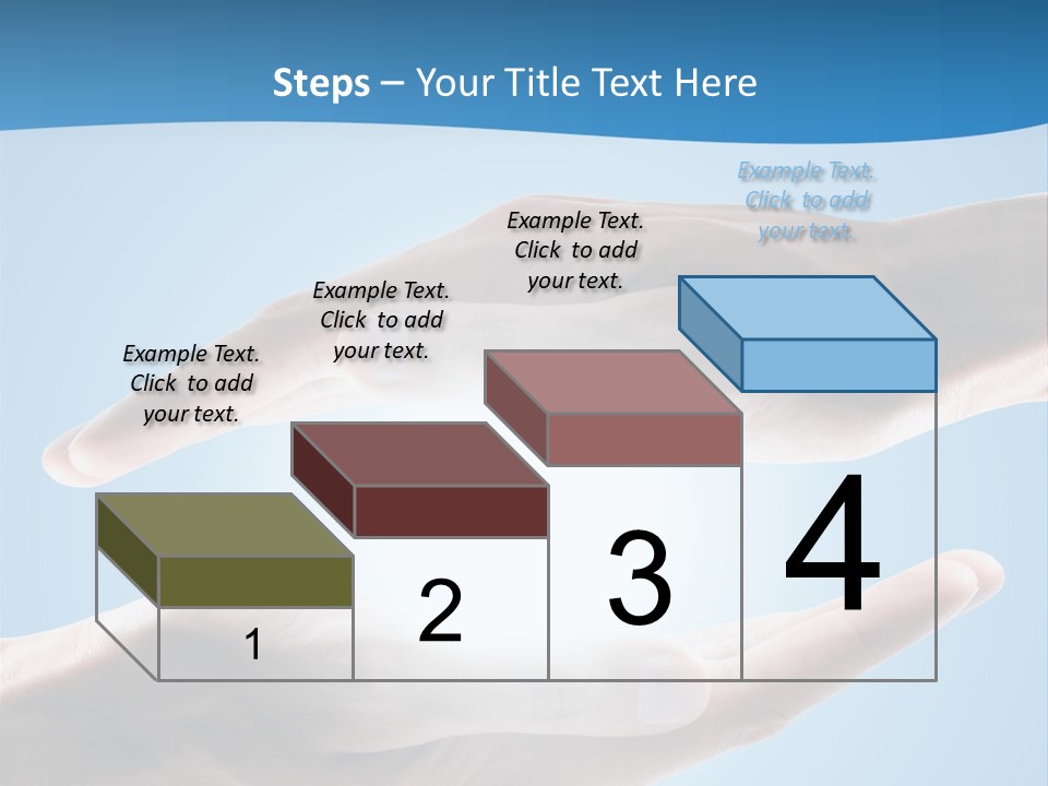 Kraft Blau Sonnenschutz PowerPoint Template
