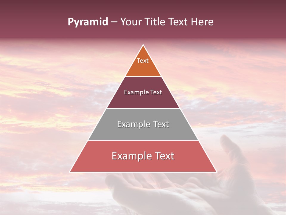 Wuste Beruhren Sonne PowerPoint Template