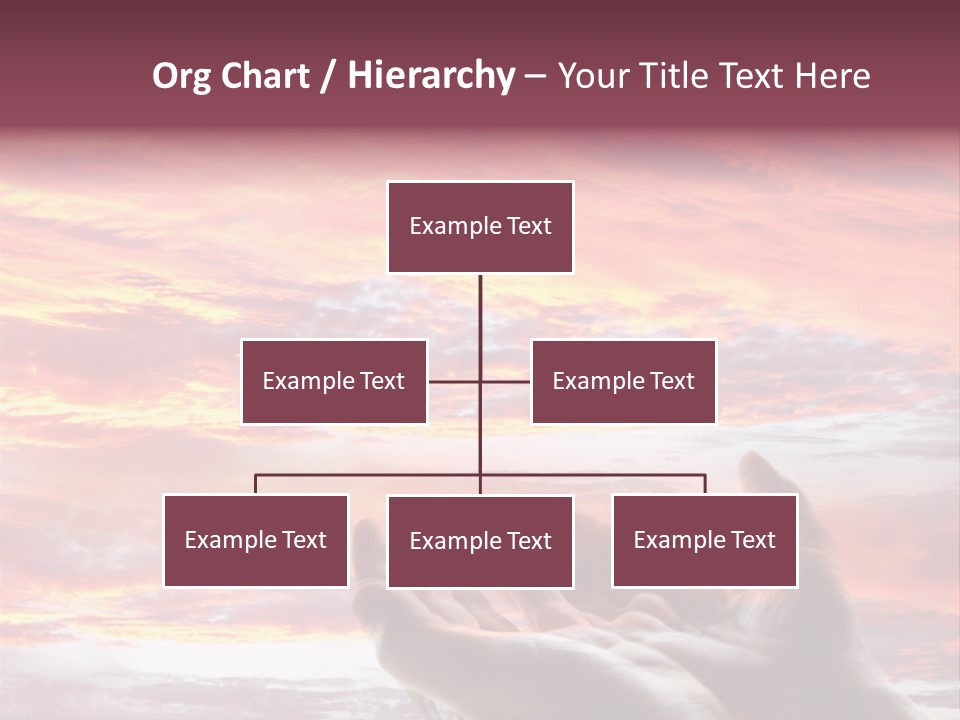 Wuste Beruhren Sonne PowerPoint Template