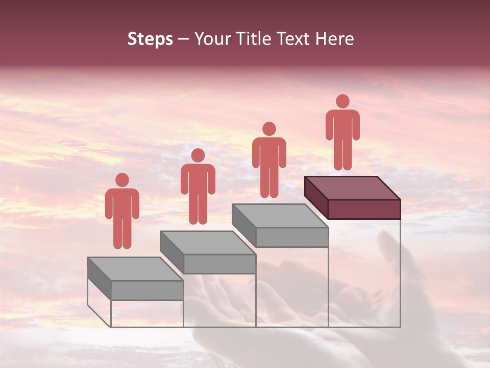 Wuste Beruhren Sonne PowerPoint Template