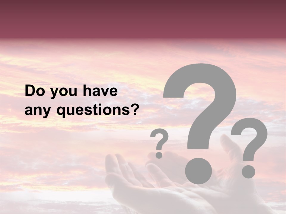 Wuste Beruhren Sonne PowerPoint Template