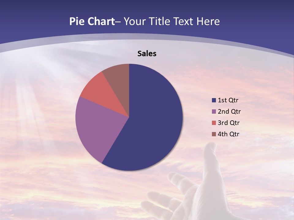 Reaching Warmth Beginning PowerPoint Template