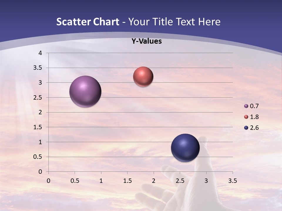 Reaching Warmth Beginning PowerPoint Template