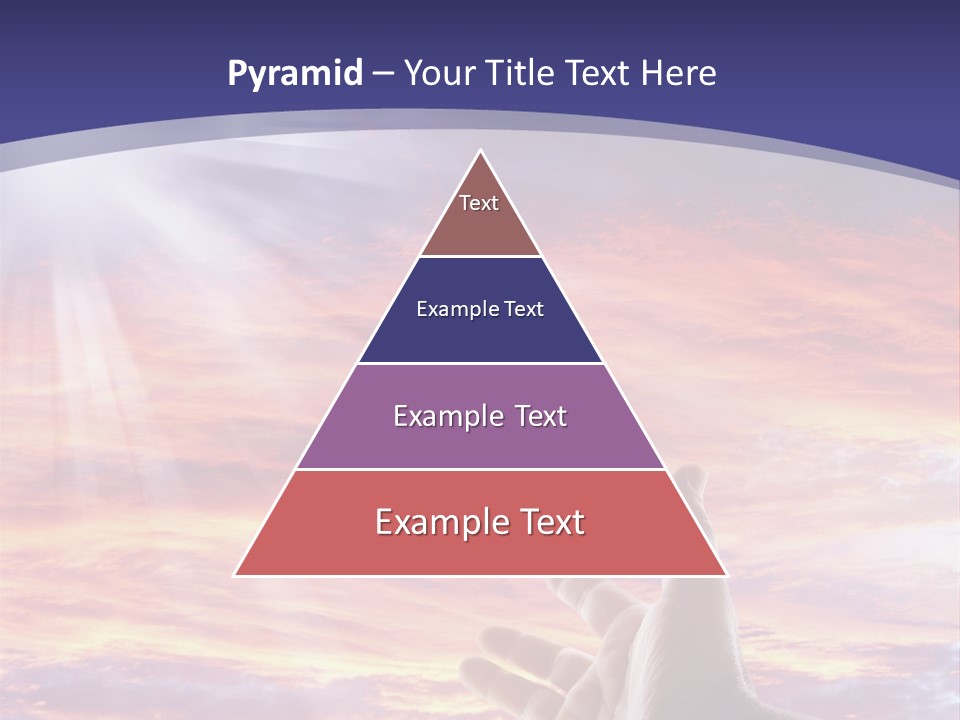 Reaching Warmth Beginning PowerPoint Template