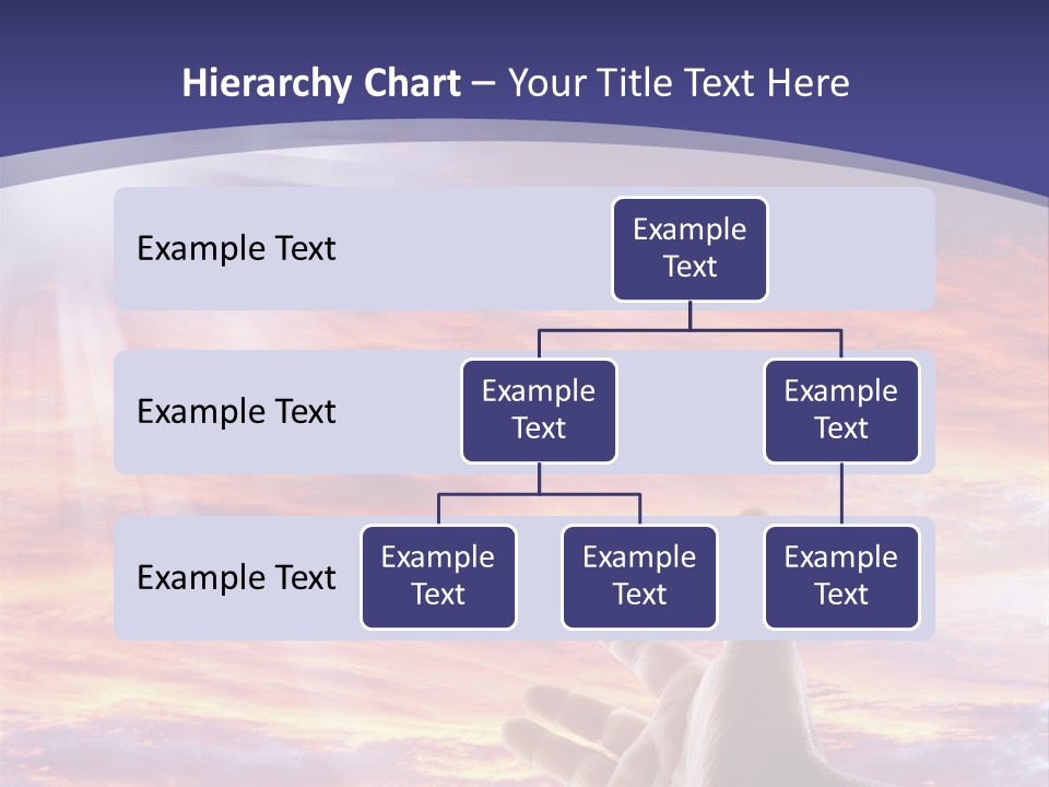 Reaching Warmth Beginning PowerPoint Template