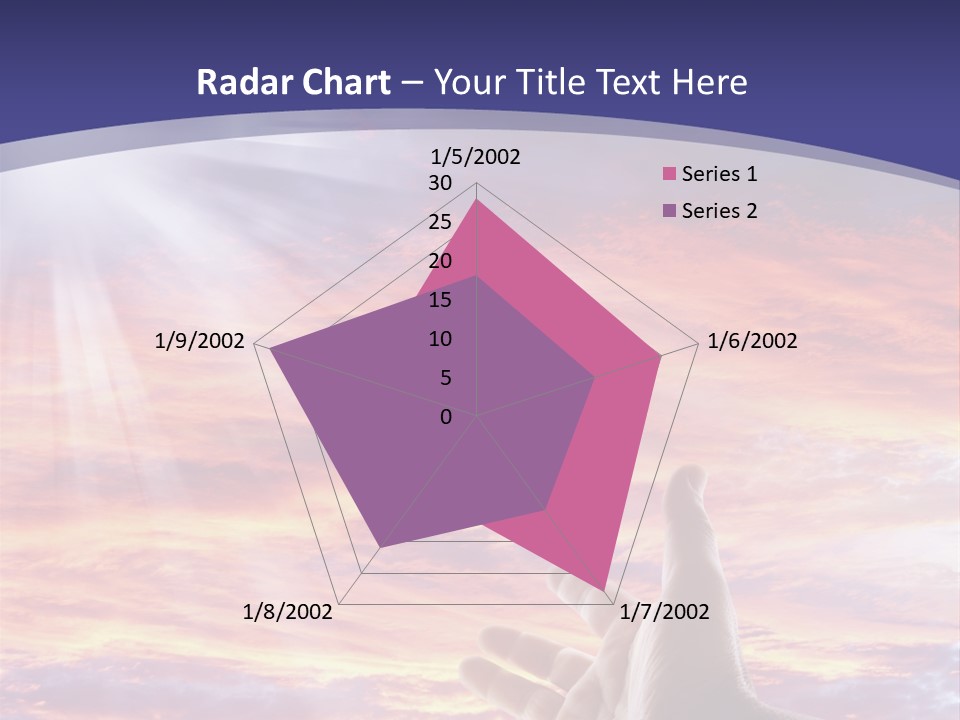 Reaching Warmth Beginning PowerPoint Template