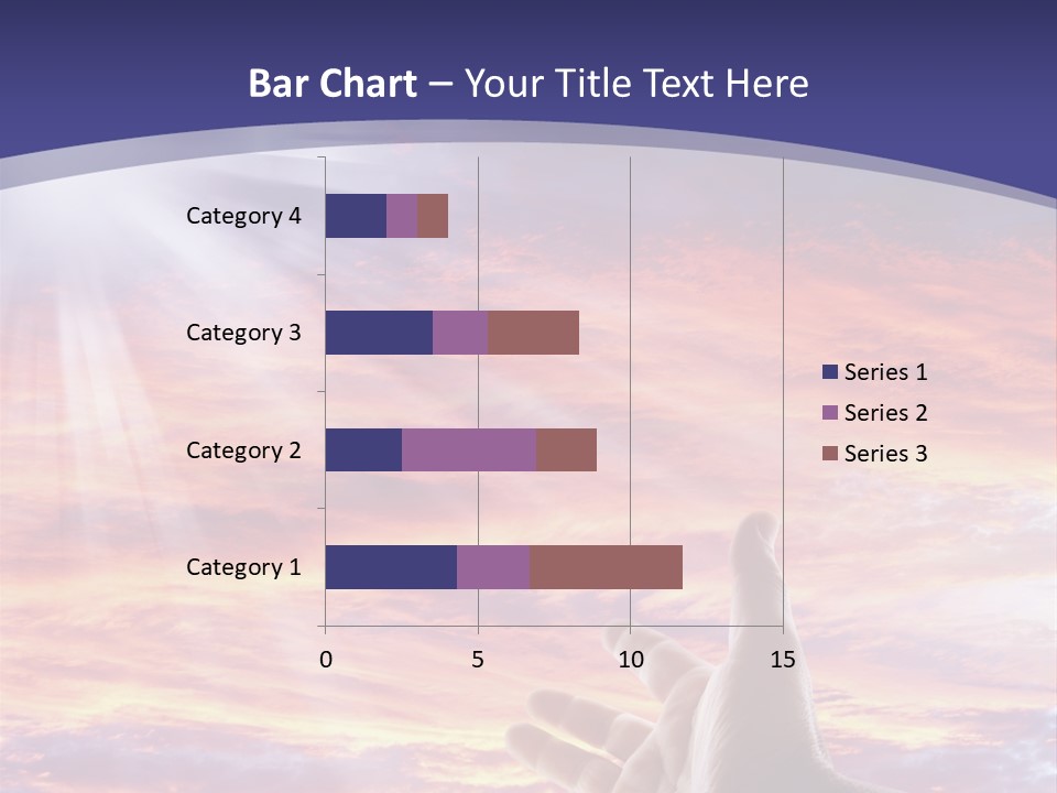 Reaching Warmth Beginning PowerPoint Template