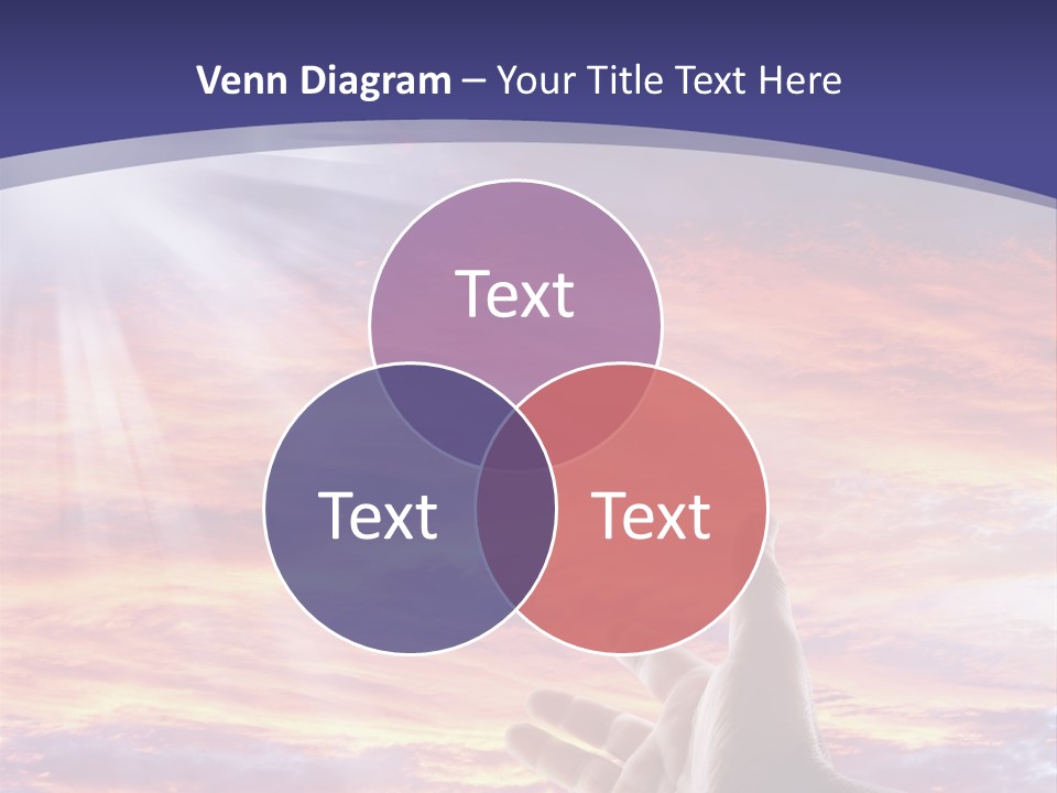 Reaching Warmth Beginning PowerPoint Template