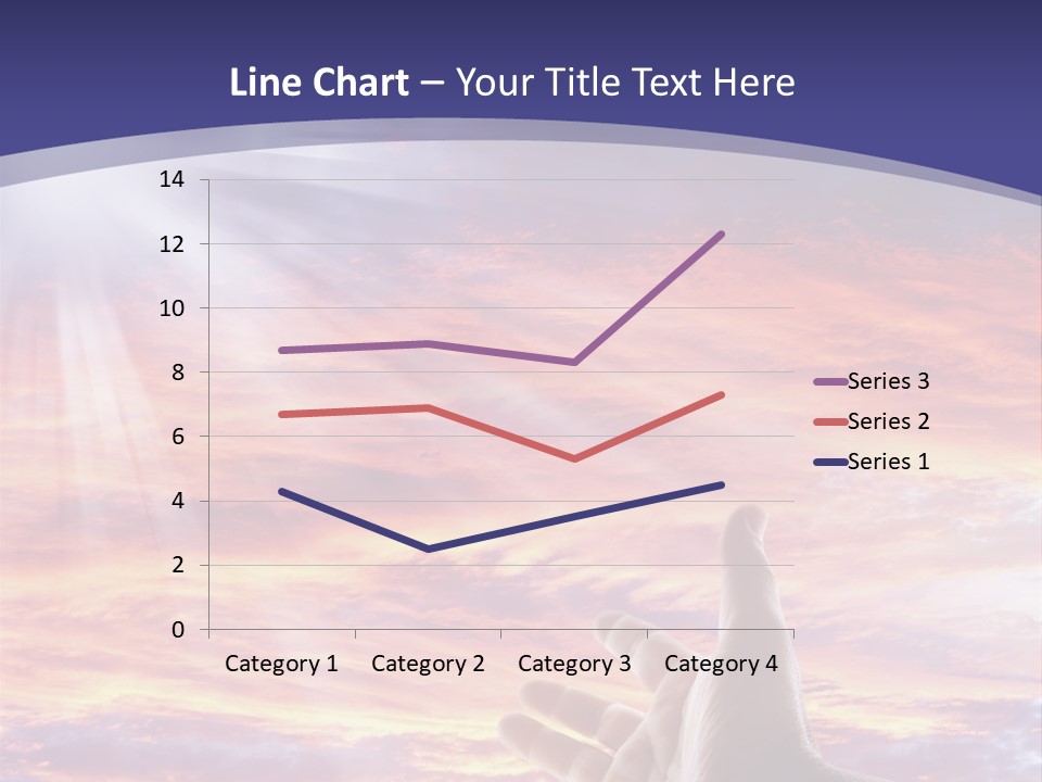 Reaching Warmth Beginning PowerPoint Template