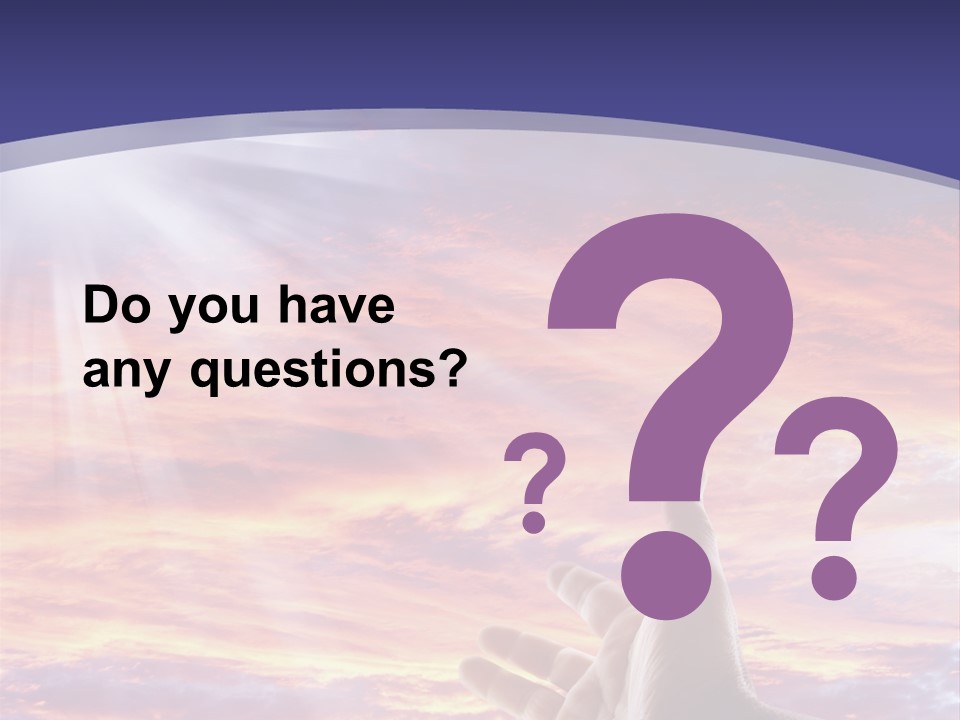 Reaching Warmth Beginning PowerPoint Template