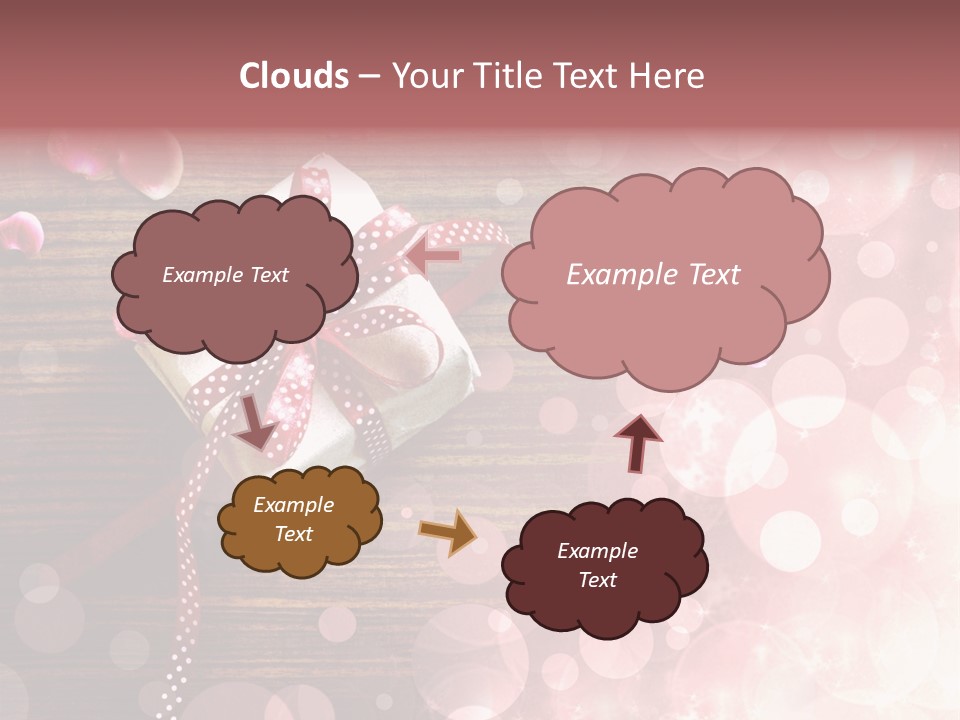 Fun Snowflakes Snow PowerPoint Template