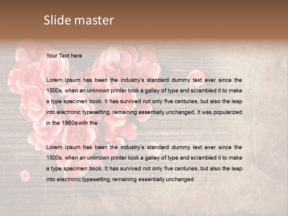 Symbol Aroma Style PowerPoint Template