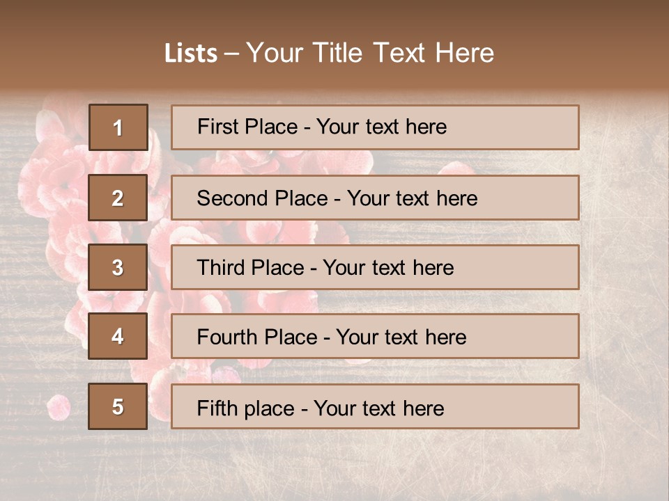 Symbol Aroma Style PowerPoint Template