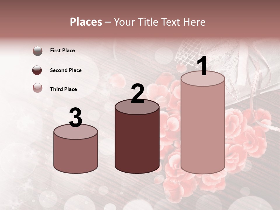 Petunia Purple Symbol PowerPoint Template