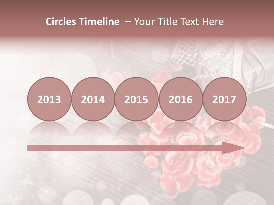 Petunia Purple Symbol PowerPoint Template