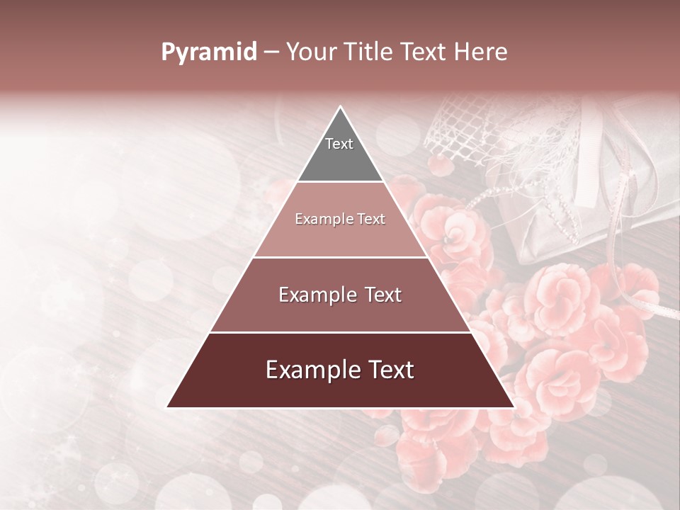 Petunia Purple Symbol PowerPoint Template