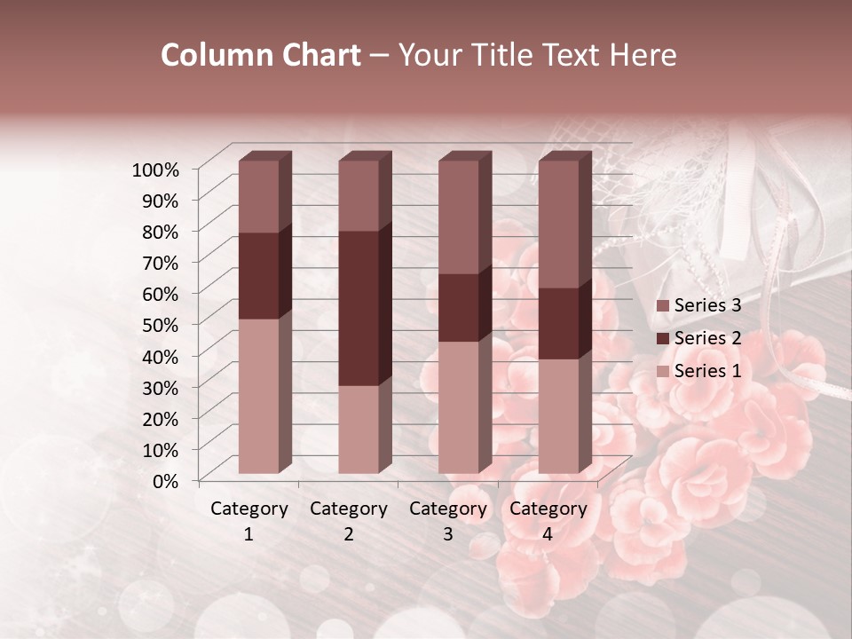 Petunia Purple Symbol PowerPoint Template