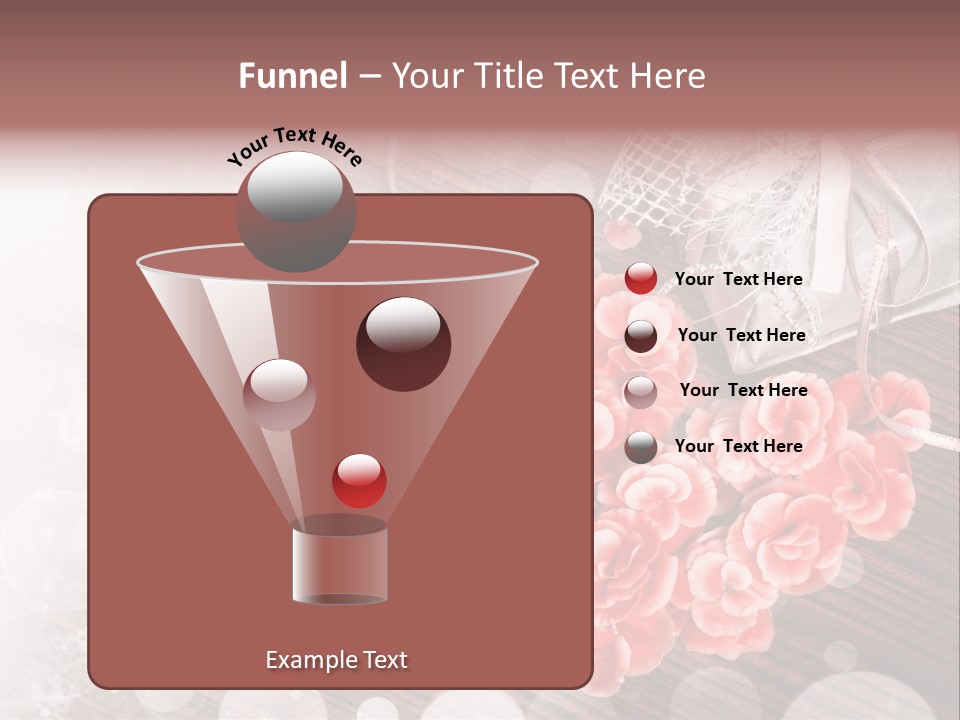 Petunia Purple Symbol PowerPoint Template