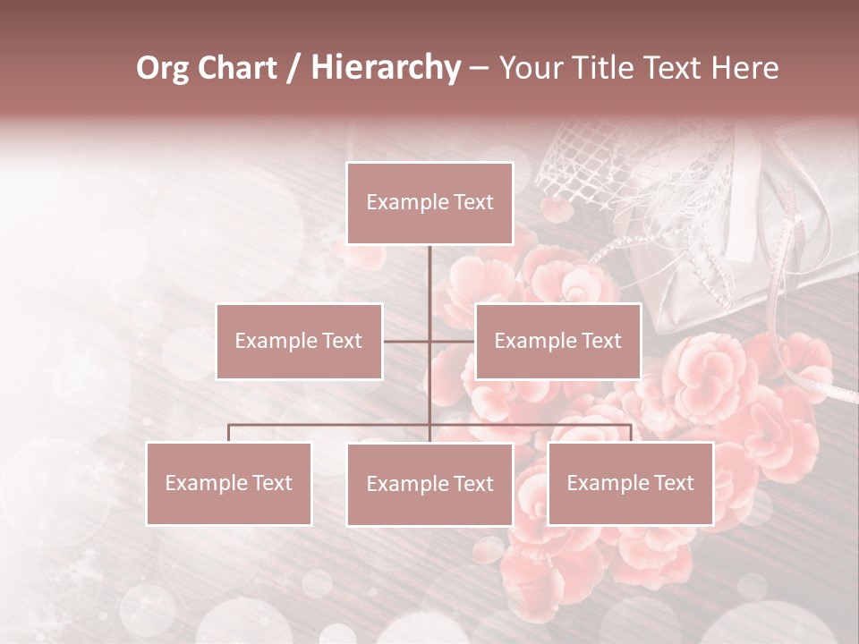 Petunia Purple Symbol PowerPoint Template