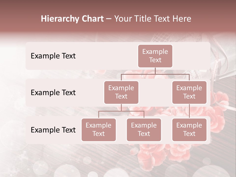 Petunia Purple Symbol PowerPoint Template
