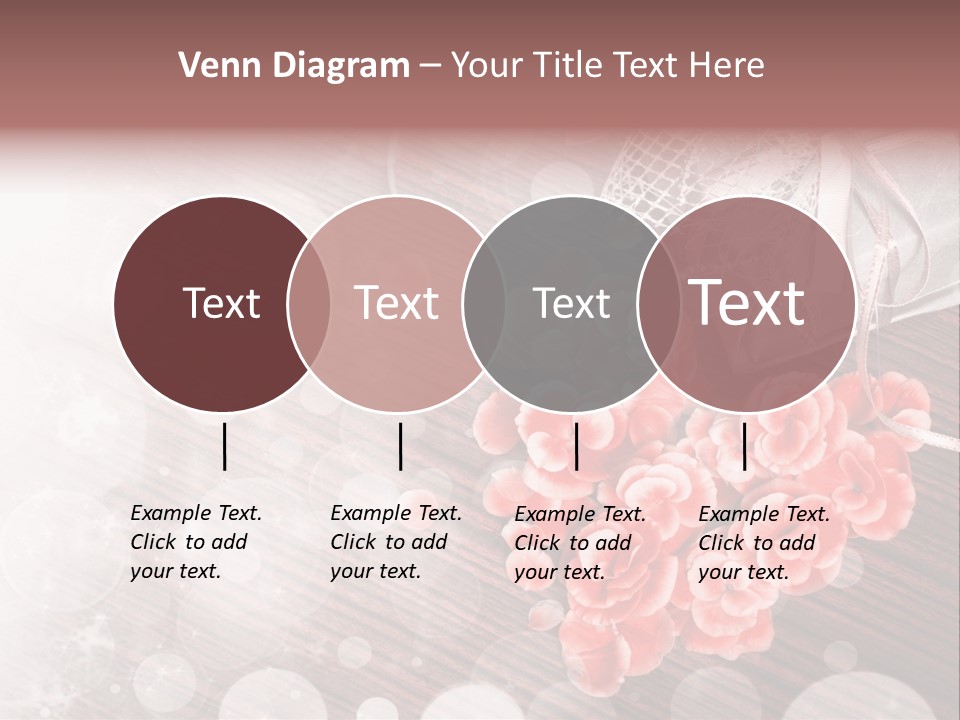 Petunia Purple Symbol PowerPoint Template