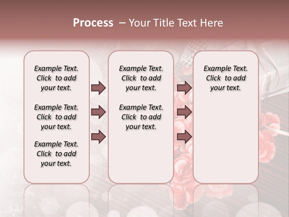 Petunia Purple Symbol PowerPoint Template