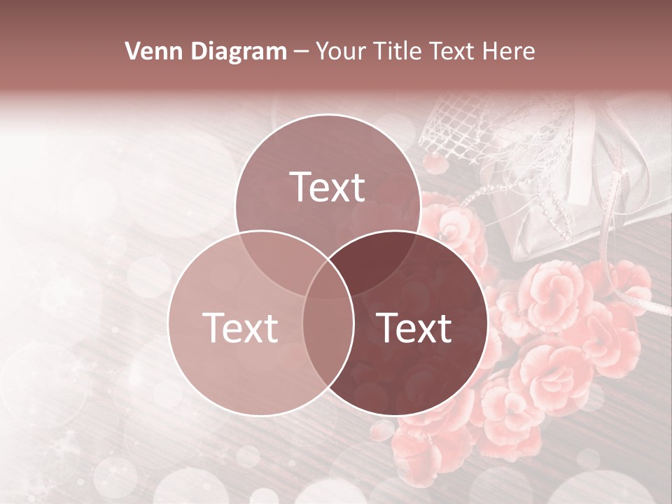 Petunia Purple Symbol PowerPoint Template