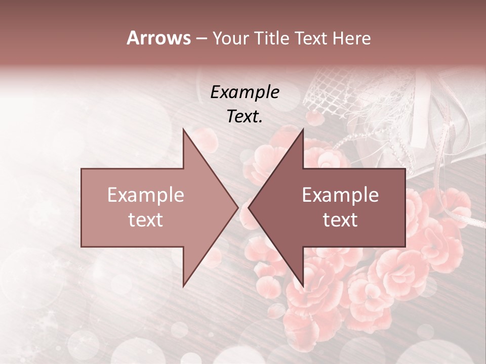 Petunia Purple Symbol PowerPoint Template