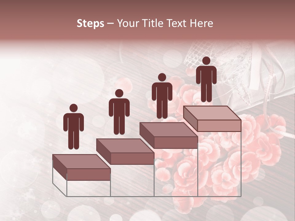 Petunia Purple Symbol PowerPoint Template