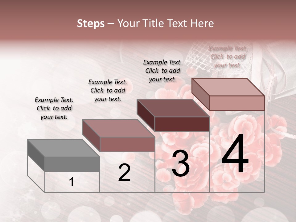 Petunia Purple Symbol PowerPoint Template