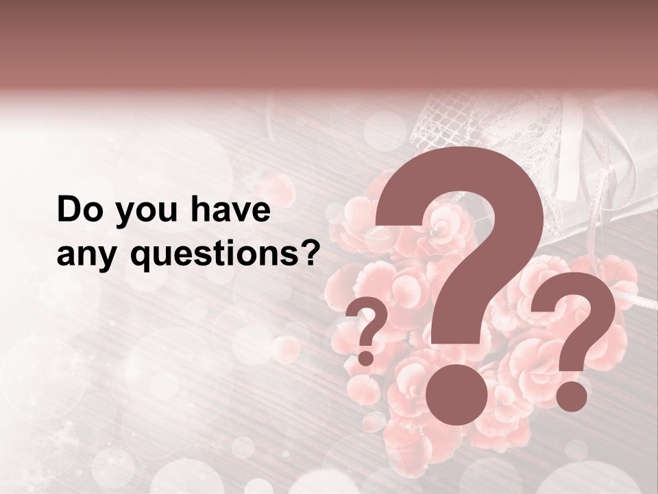 Petunia Purple Symbol PowerPoint Template