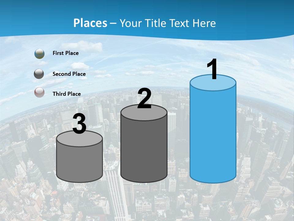 Immeuble Buildings Tourisme PowerPoint Template