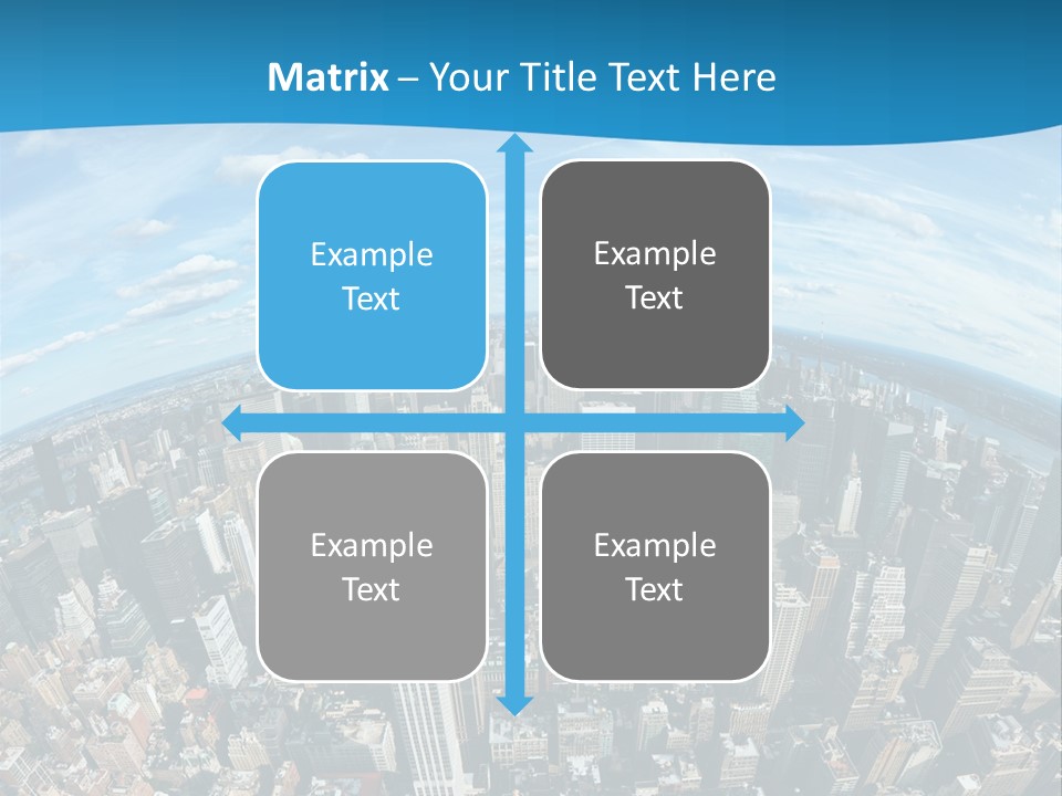 Immeuble Buildings Tourisme PowerPoint Template