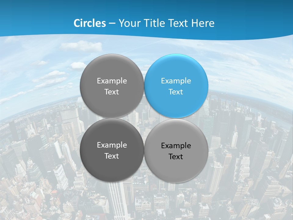 Immeuble Buildings Tourisme PowerPoint Template