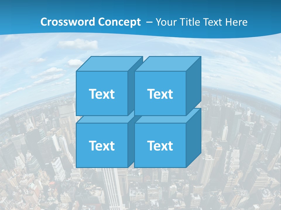 Immeuble Buildings Tourisme PowerPoint Template