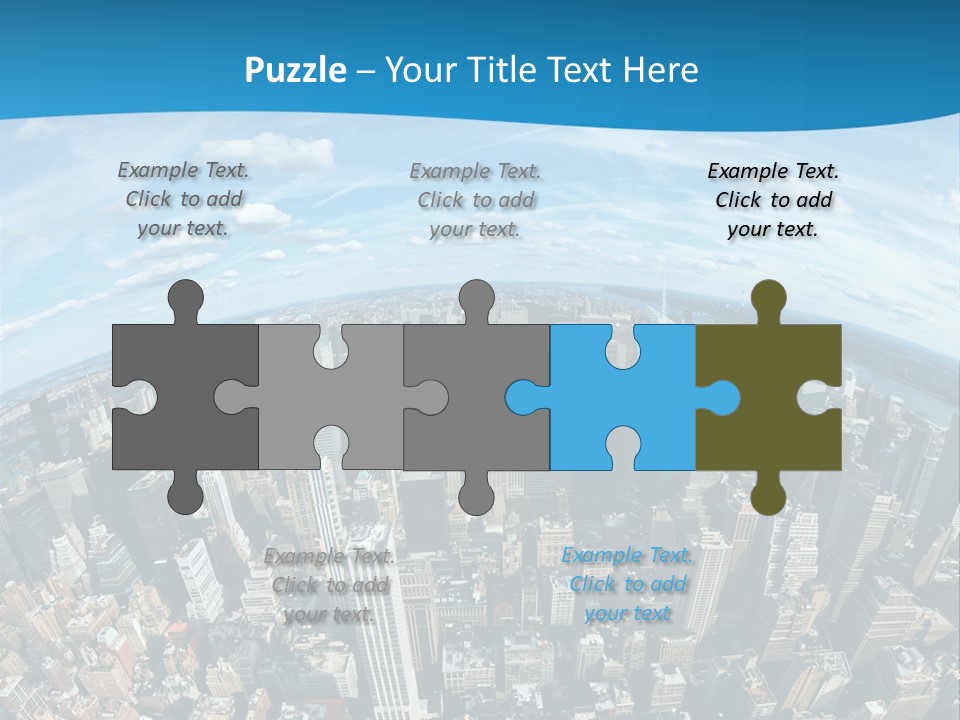 Immeuble Buildings Tourisme PowerPoint Template