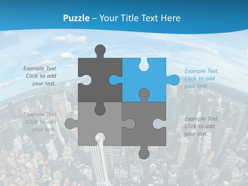 Immeuble Buildings Tourisme PowerPoint Template