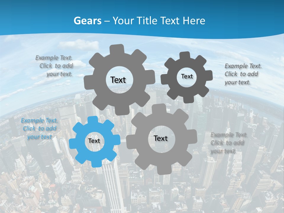 Immeuble Buildings Tourisme PowerPoint Template