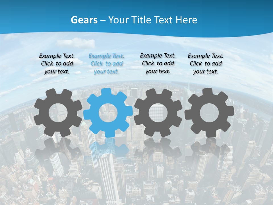 Immeuble Buildings Tourisme PowerPoint Template