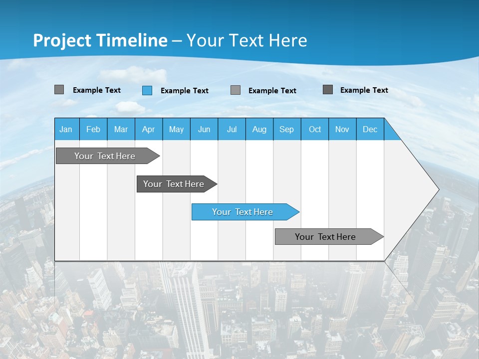Immeuble Buildings Tourisme PowerPoint Template
