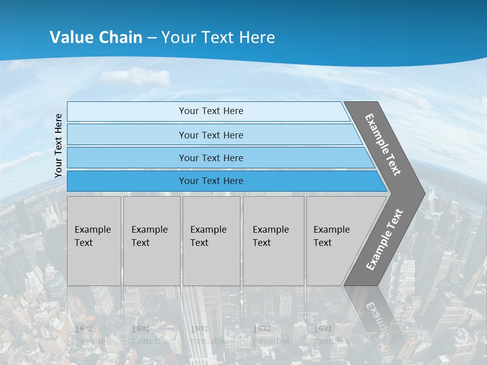Immeuble Buildings Tourisme PowerPoint Template