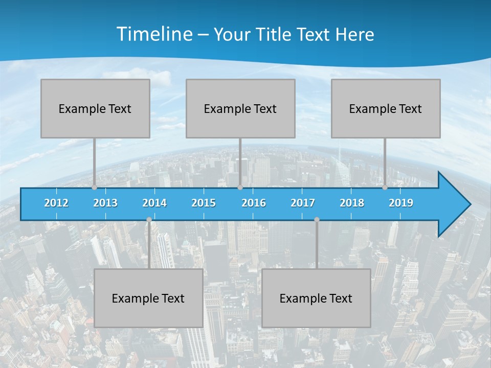 Immeuble Buildings Tourisme PowerPoint Template
