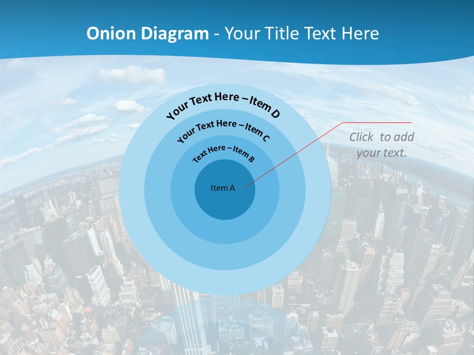 Immeuble Buildings Tourisme PowerPoint Template