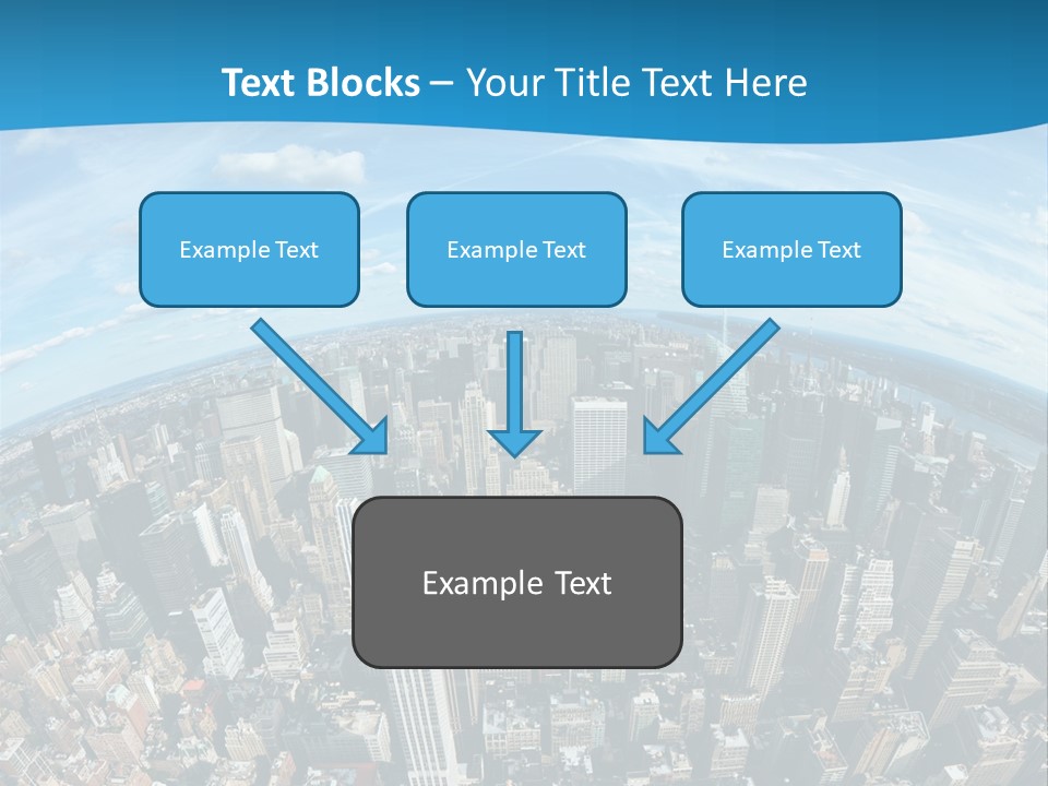 Immeuble Buildings Tourisme PowerPoint Template