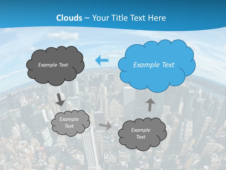 Immeuble Buildings Tourisme PowerPoint Template