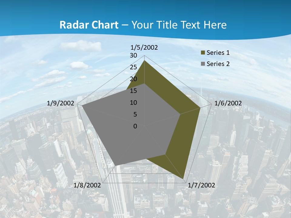 Immeuble Buildings Tourisme PowerPoint Template