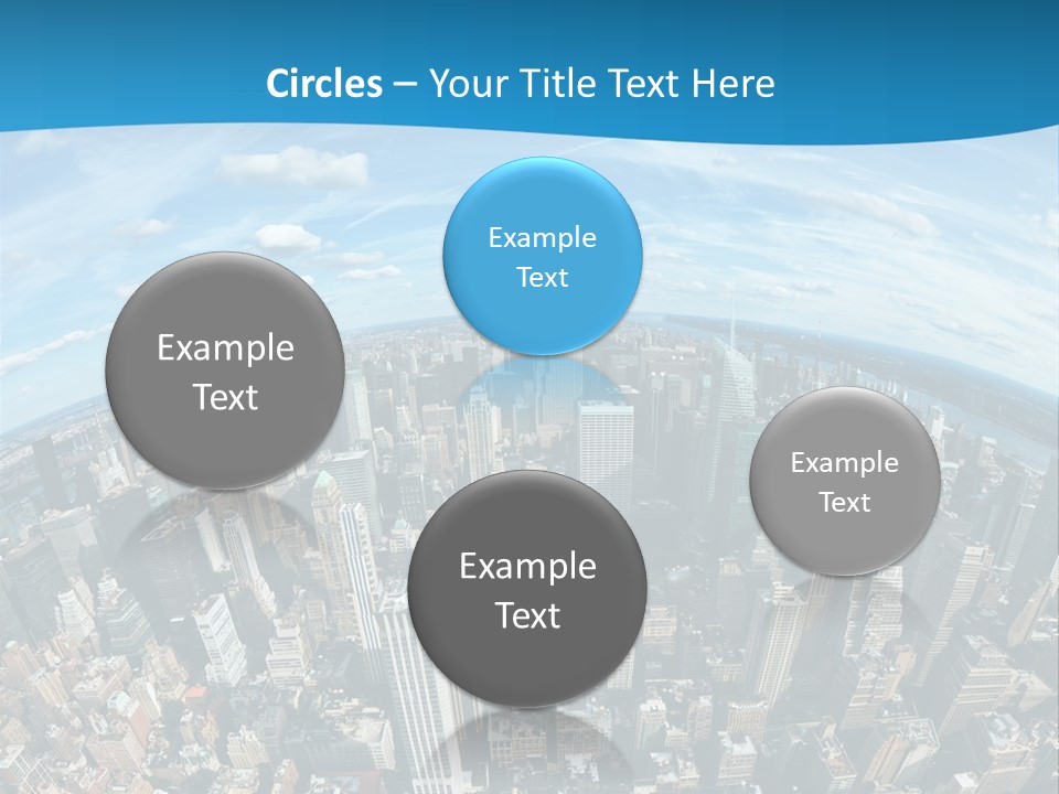 Immeuble Buildings Tourisme PowerPoint Template